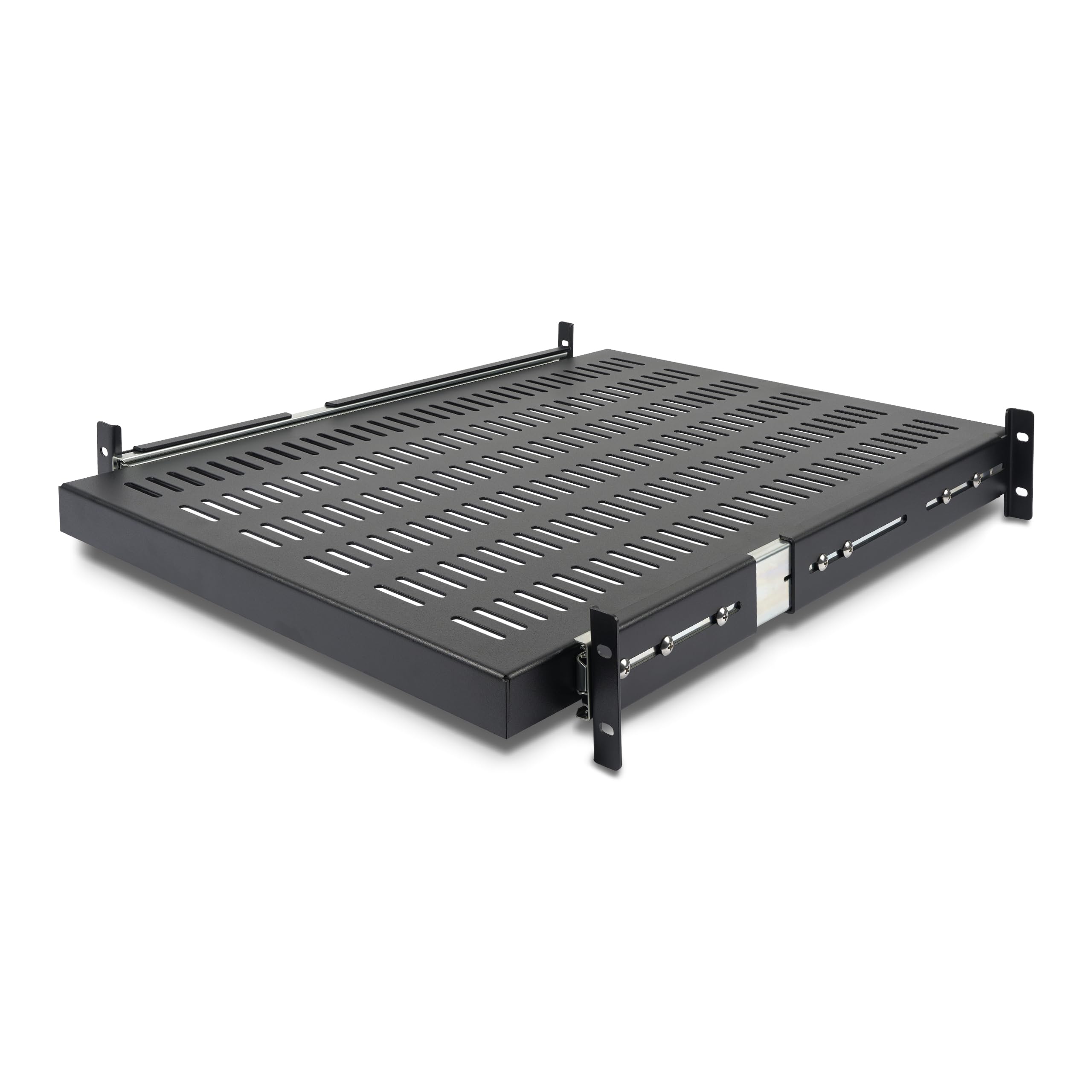 2U SLIDING VENTED RACK MOUNT SHELF