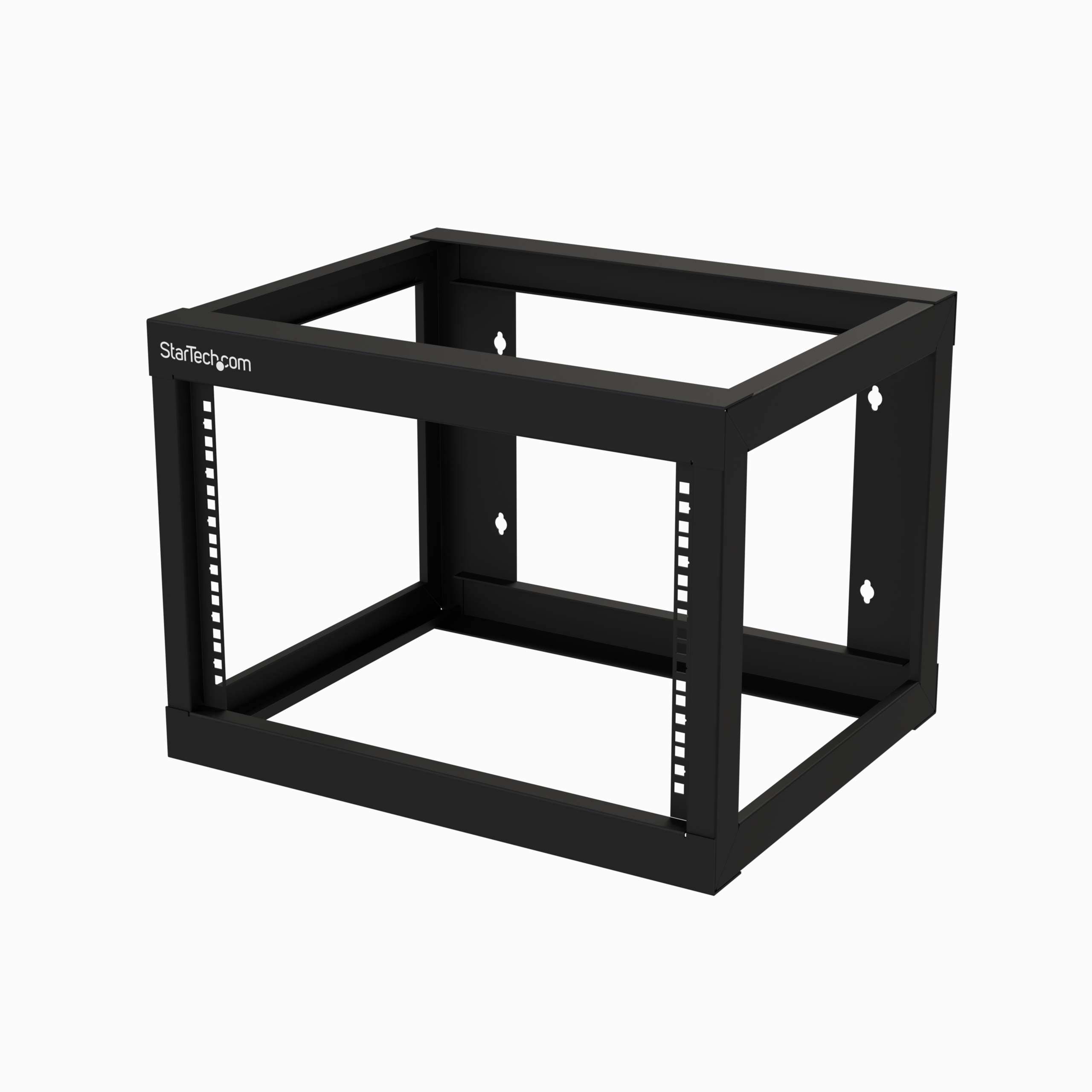 OPEN FRAME 6U WALL MOUNT SERVER RACK FOR PATCH PANELS, SWITCHES, DATA EQUIPMENT