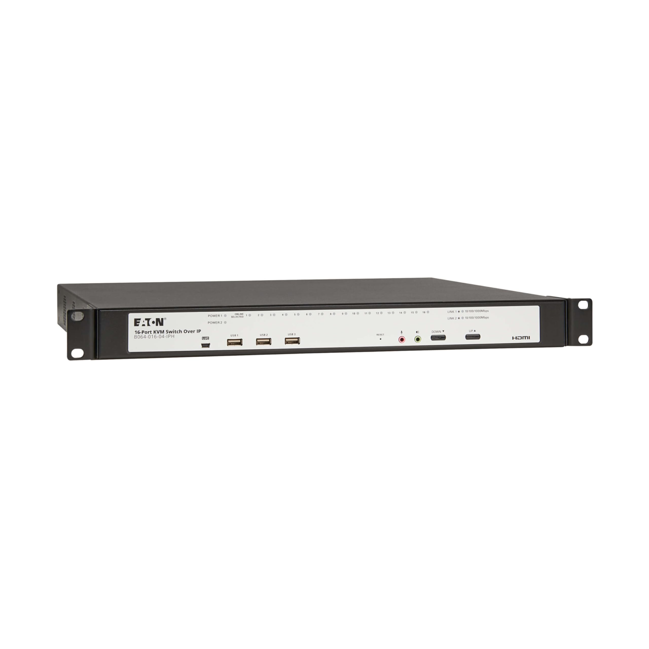 EATON TRIPP LITE SERIES 16-PORT DISPLAYPORT/USB KVM SWITCH WITH AUDIO/VIDEO AND