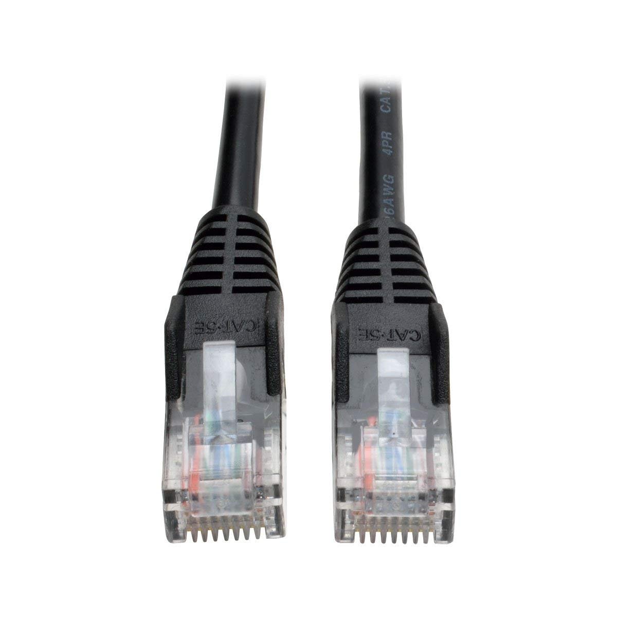10FT CAT5E BLACK PATCH CABLE    CAT5 SNAGLESS MOLDED M/M RJ45 350MH