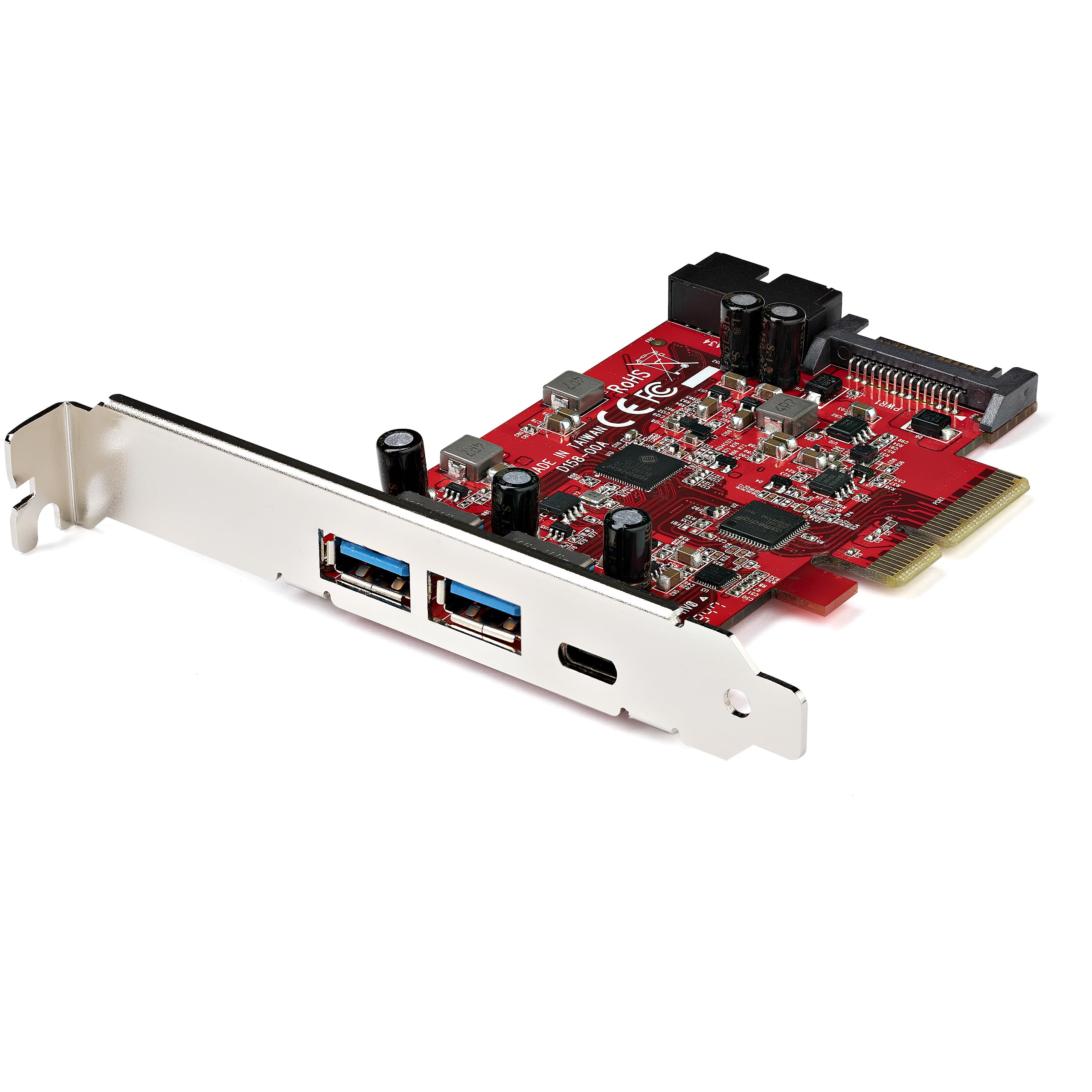 5PORT USB PCIE CARD USB 3.1/3.2 GEN 2 PCI EXPRESS CARD USB-A USB C