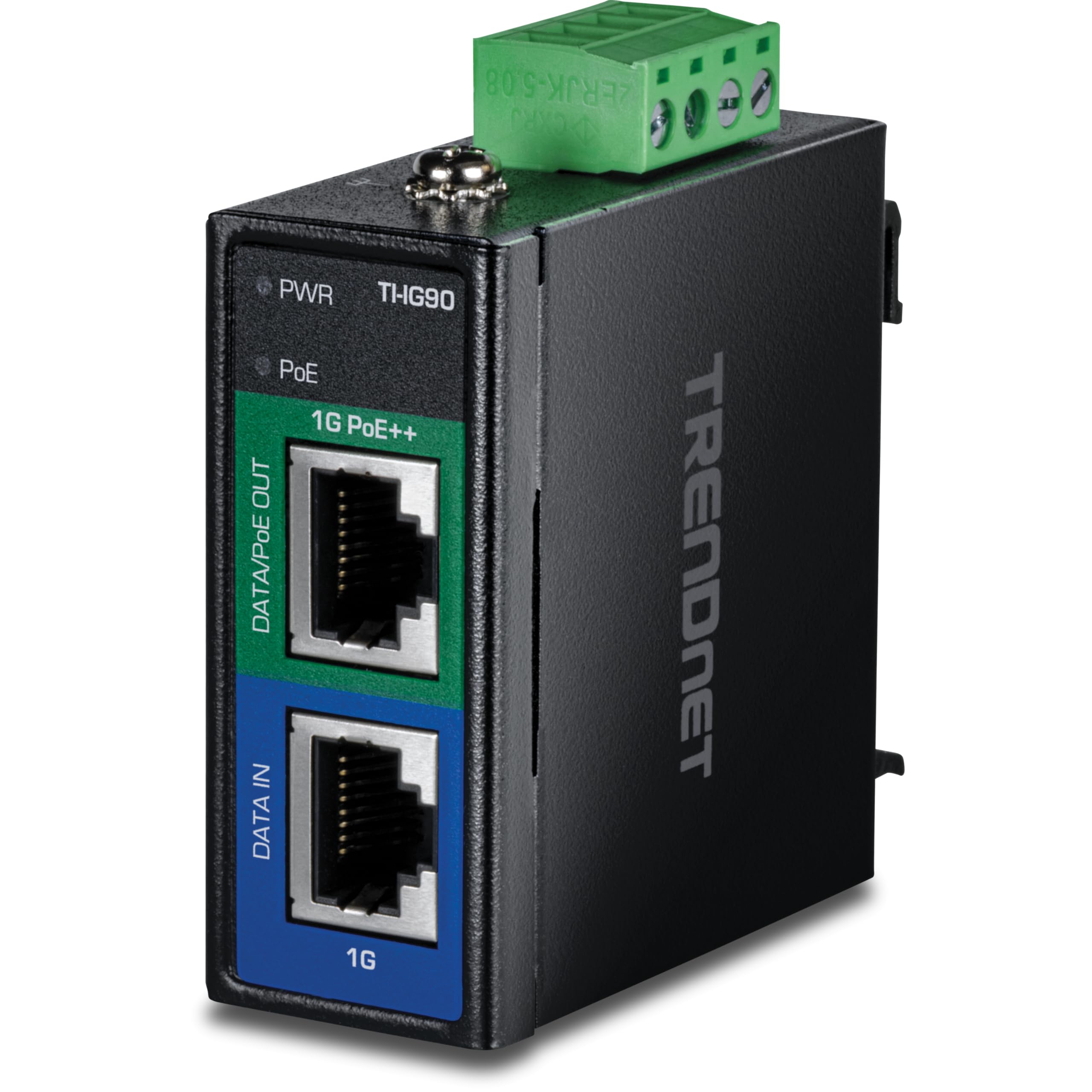 HARDENED INDUSTRIAL 90W GIGABIT 4PPOE INJECTOR