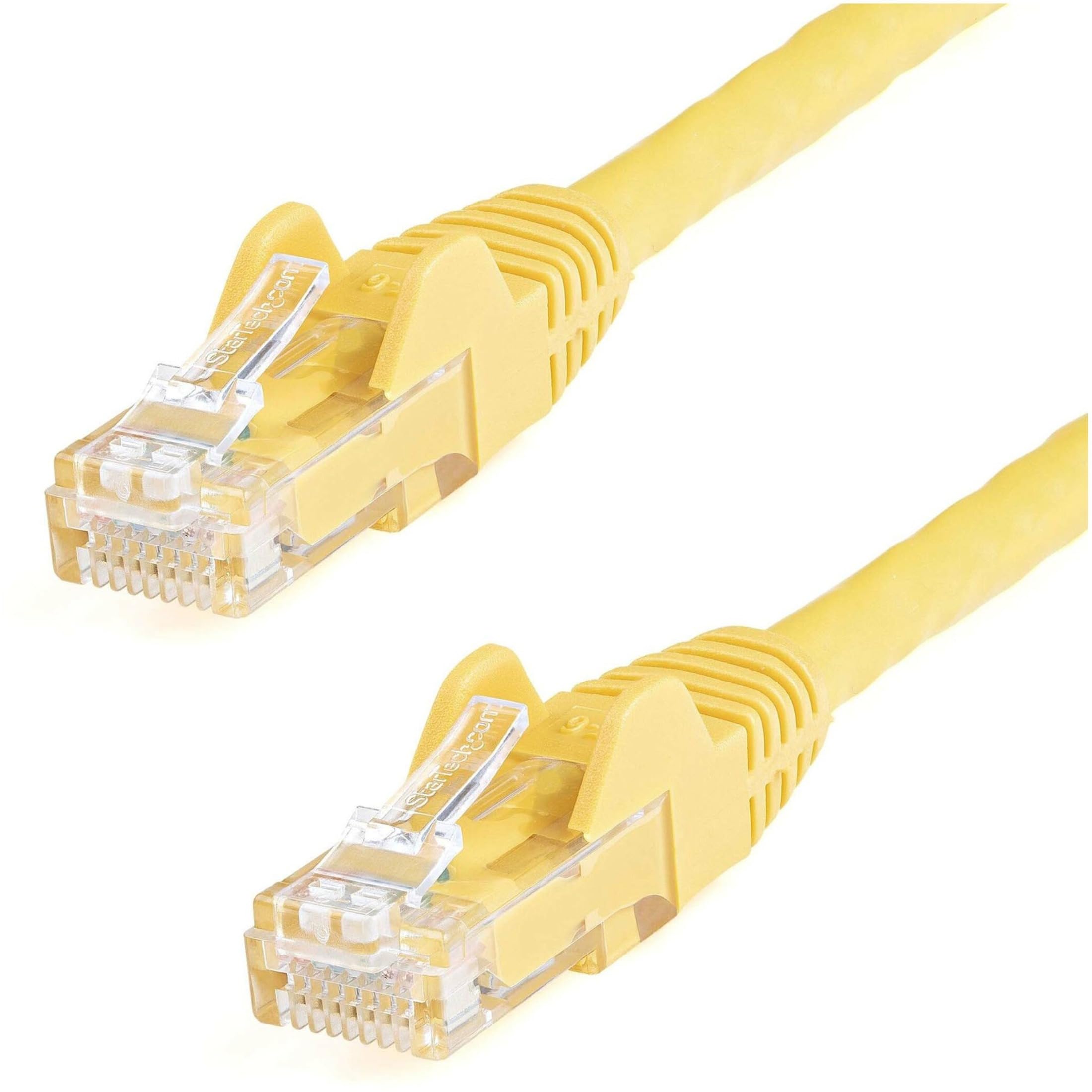 50FT YELLOW CAT6 ETHERNET CABLE SNAGLESS RJ45 UTP PATCH CABLE CORD