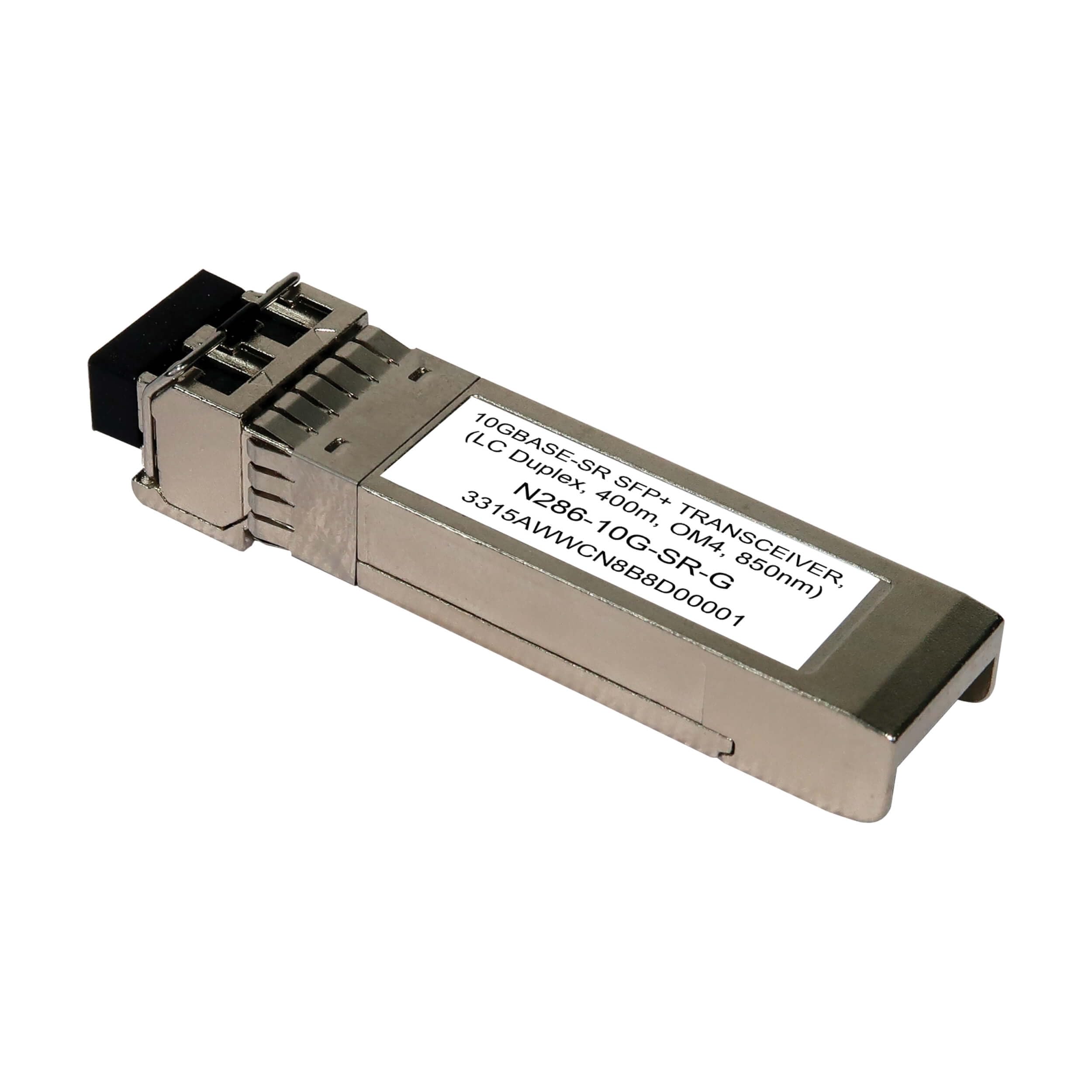 10GBASE-SR SFP+ TRANSCEIVER     10G 850NM 300M DOM DUPLEX LC MMF