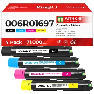 GENUINE XEROX STANDARD BLACK TONER CARTRIDGE (26,000 PAGES) - COMPATIBLE WITH: X