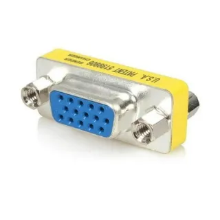 VGA GENDER CHANGER COUPLER      HD15F TO HD15F