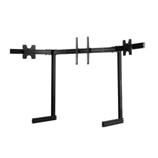 ELITE FREE STANDING TRIPLE MNTR STAND BLACK EDITION