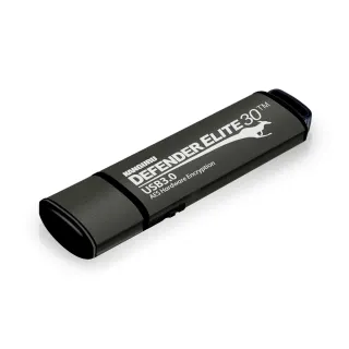 KANGURU DEFENDER ELITE30 SECURE FLASH DRIVE W/PHYSICAL WRITE PROTECT SWITCH-64G-