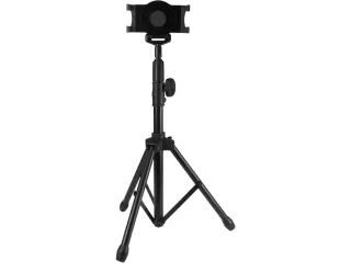 ADJUSTABLE TABLET TRIPOD STAND  - FOR 6.6IN TO 7.8IN WIDE TABLETS - HEIGHT ADJUS
