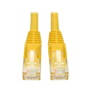 5FT CAT6 PATCH CABLE M/M YELLOW GIGABIT MOLDED SNAGLESS PVC RJ45
