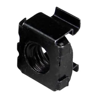 M6 CAGE NUTS BLACK MOUNTING     100 PACK SERVER RACK M6 CAGE NUTS