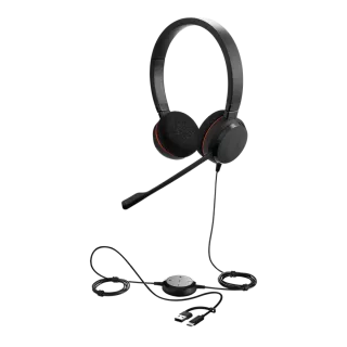 JABRA EVOLVE 20 USB C/A UC      STEREO