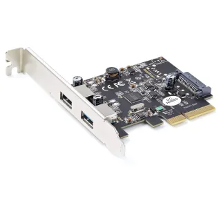 2PORT USB PCIE CARD USB 3.1/3.2 GEN 2 TYPE-A PCI EXPRESS 3.0 CARD