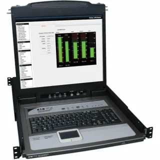 8PORT KVM RACK CONSOLE 19 LCD   1U KEYBOARD PS/2 USB CABLE KIT