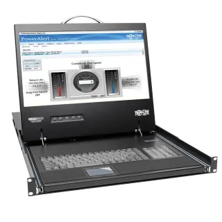 16PORT 2+1USER USB NETCOMMANDER KVM SWITCH 1U RM CON IP W/ 19IN LCD