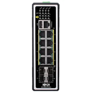 EATON TRIPP LITE SERIES 8-PORT MANAGED INDUSTRIAL GIGABIT ETHERNET SWITCH - LAYE