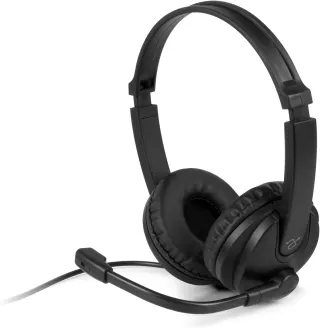 WIRED USB STEREO HEADSET W/BOOM MICROPHONE  LINE CONTROL