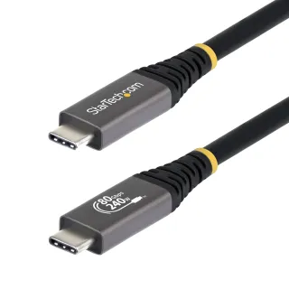 5FT USB4 CABLE BLACK USB-IF     CERTIFIED 8K120/DP2.1/240W/80GBPS
