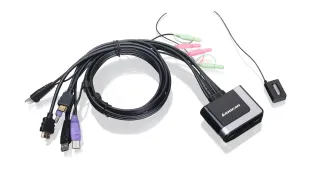 2PORT HD KVM SWITCH WITH AUDIO