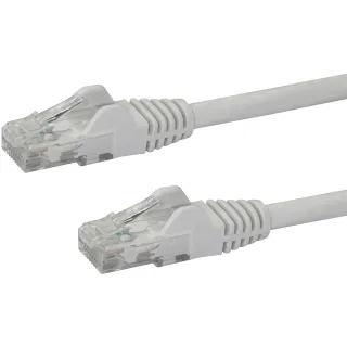 100FT WHITE CAT6 CABLE          SNAGLESS RJ45 UTP PATCH CABLE CORD
