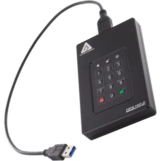 4TB AEGIS FORTRESS L3 USB 3.0   HW ENCRYPTED DRIVE