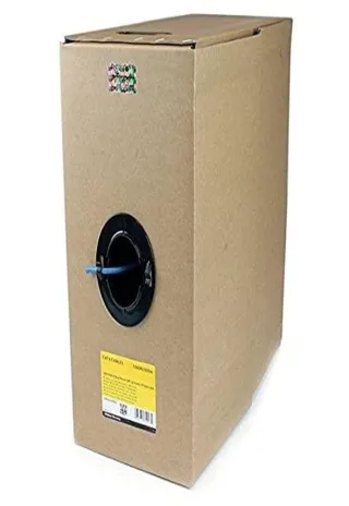 1000 FT. BLUE UTP CAT6 CABLE FOR 10 GIGABIT NETWORKS - HIGH-QUALITY COPPER CONDU