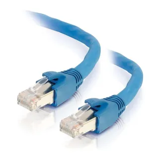 PATCH CABLE - SHIELDED - MALE LEFT GENDER - MALE RIGHT GENDER - RJ-45 RIGHT CONN