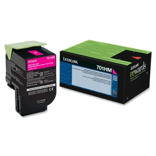 LEXMARK 70C1HM0 MAGENTA RETURN PROGRAM TONER CARTRIDGE FOR USE IN CS310,CS/CX410