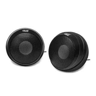 THE ADESSO XTREAM S4 IS A HIGH POWER 5W X 2 DESKTOP USB SPEAKER SYSTEM.  JUST PL