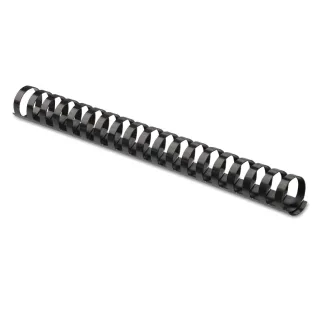 10PK 1IN BINDING COMBS PLASTIC  BLACK