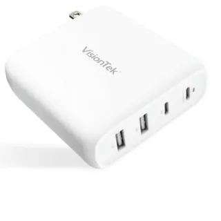 100W USB-C CHARGER DUAL USB-C   DUAL USB-A GAN II POWER ADAPTER