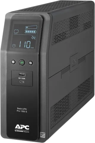 BACK UPS PRO BR 1350VA SINEWAVE 10OUT 2 USB CHARGING PORTS