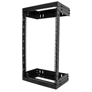18U WALL MOUNT OPEN FRAME RACK  NETWORK EQUIPMENT PATCH PANEL RACK