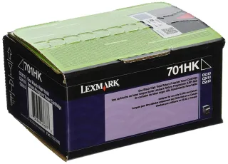 LEXMARK 70C1HK0 BLACK RETURN PROGRAM TONER CARTRIDGE FOR USE IN CS310,CS/CX410,5