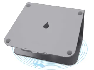 MSTAND360 LAPTOP STAND W/       SWIVEL BASE SPACE GREY