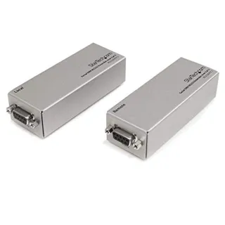 DB9 RS232 SERIAL OVER CAT5      EXTENDER - SERIAL PORT EXTENDER