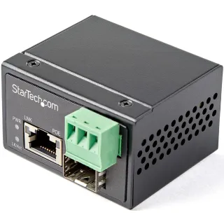 FIBER TO ETHERNET MEDIA CONVERTER EXTENDS NETWORKS & CONVERTS FIBER TO COPPER  -