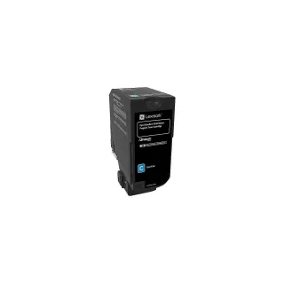 LEXMARK 74C1SC0 CYAN RETURN PROGRAM TONER CARTRIDGE