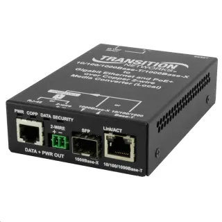 MEDIA CONVERTER, IP GB POE+ OVER 2-WIRE, LOCAL UNIT