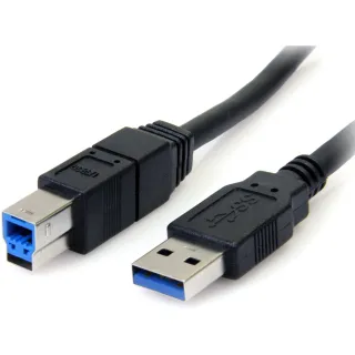 6FT USB 3.0 A TO B CABLE        SUPERSPEED USB TYPE B PRINTER CABLE