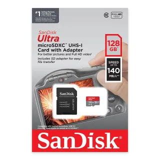 ULTRA USD 140MB/S C10 UHS U1    A1 CARD+ADAP