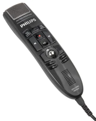 PHILIPS SPEECH LFH-3500 PREMIUM SPEECHMIKE W/ METAL MIC GRILLE