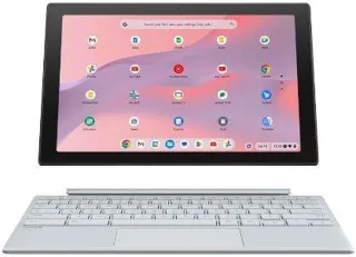 Asus Chromebook CM3001DM2A-WS88T-S Detachable MTK Kompanio 520 128GB SSD 8GB 10.5" WUXGA (1920x1200) TOUCHSCREEN ChromeOS 2 Cameras FOG SILVER MIL-STD 810H Detachable Keyboard
