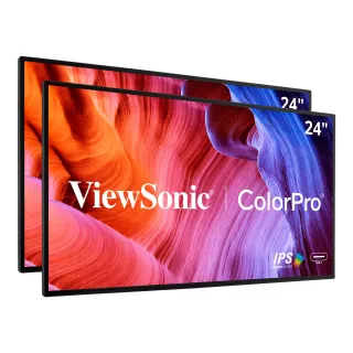 24IN COLORPRO 1080P DUAL PACK   HEAD-ONLY IPS DOCKING MONITORS WITH