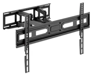 UNIVERSAL LCD FULL-MOTION WALL MOUNT, HOLDS ONE 37 TO 70 FLAT-PANEL OR CURVED TV