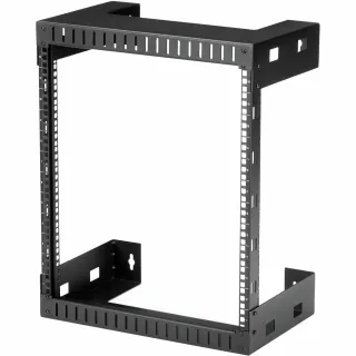 OPEN FRAME 12U WALL MOUNT SERVER RACK FOR PATCH PANELS, SWITCHES, DATA EQUIPMENT
