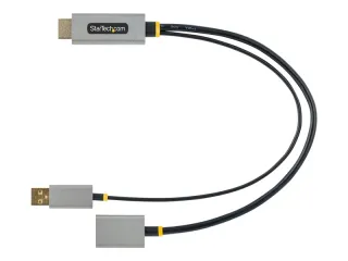 HDMI TO DISPLAYPORT ADAPTER 4K  HDMI 2.0 TO DP 1.2 CONVERTER DONGLE