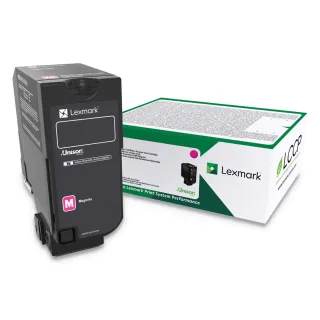 LEXMARK 84C0HMG MAGENTA RETURN PROGRAM TONER CARTRIDGE TAA FOR USE IN CX725 ESTI