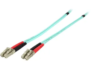 5M MULTIMODE FIBER OPTIC CABLE  OM3 LC/LC 50/125 LSZH FIBER CABLE