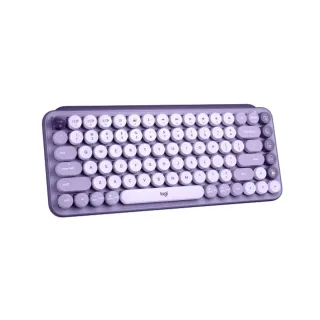 POP KEYS WIRELESS MECHANICAL KEYBOARD WITH EMOJI KEYS - COSMOS_LAVENDER - BOLT,S